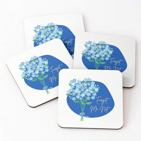 Artikelvorschau, Alaska State Vergissmeinnicht Blumen-T-Shirt Sticker entworfen und verkauft von ThinkNature!.