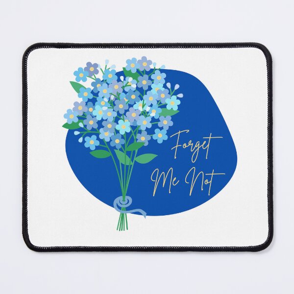 Item preview, Alaska State Forget Me Not Flower T-shirt Sticker designed and sold by ThinkNature!.