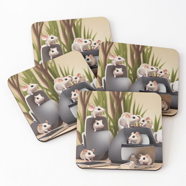 Item preview, Mice Explore - Slightly Off designed and sold by shakespeare1212.