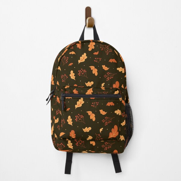 Item preview, Autumn Leaves Pattern Black  designed and sold by moon-rina.