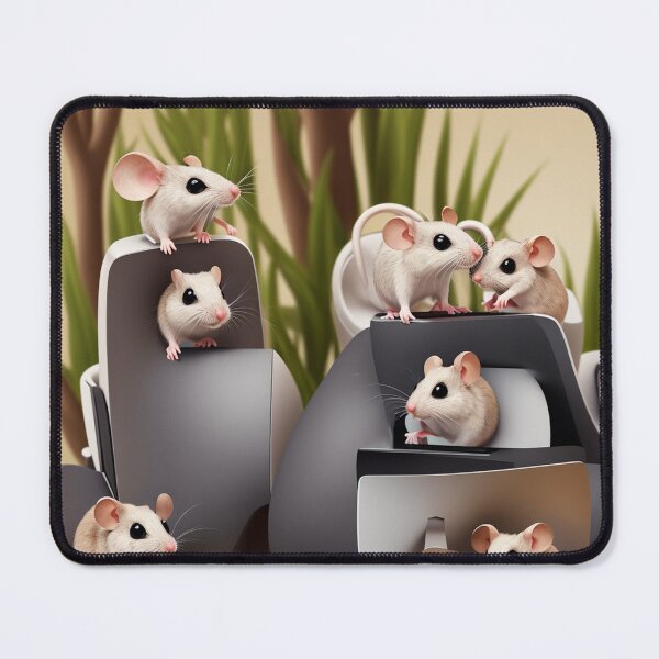 Item preview, Mice Explore - Slightly Off designed and sold by shakespeare1212.