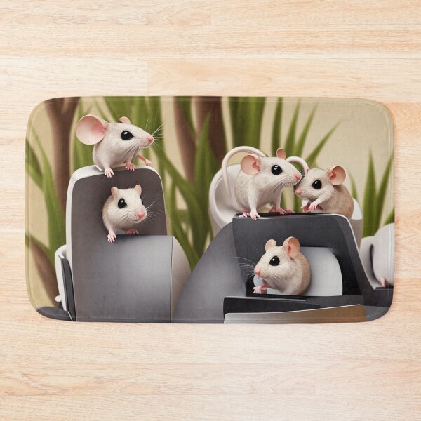 Item preview, Mice Explore - Slightly Off designed and sold by shakespeare1212.