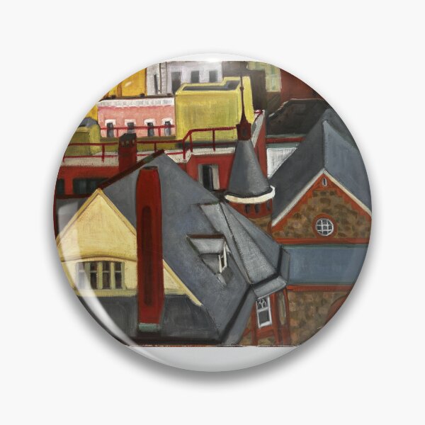 Item preview, New York Rooftops Painting designed and sold by MNKARTS.