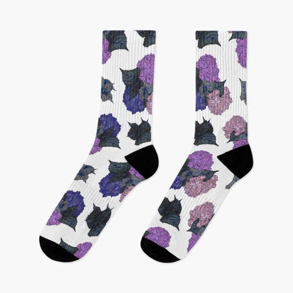 Item preview, Happy Hydrangeas Pink and Purple designed and sold by LaniKaiArtistry.