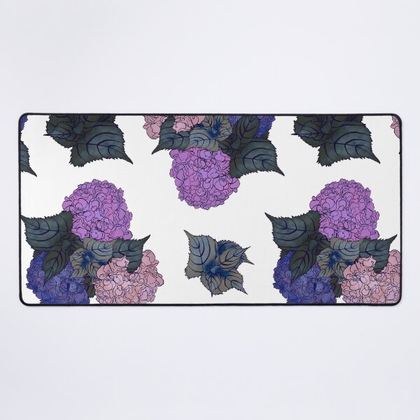 Item preview, Happy Hydrangeas Pink and Purple designed and sold by LaniKaiArtistry.