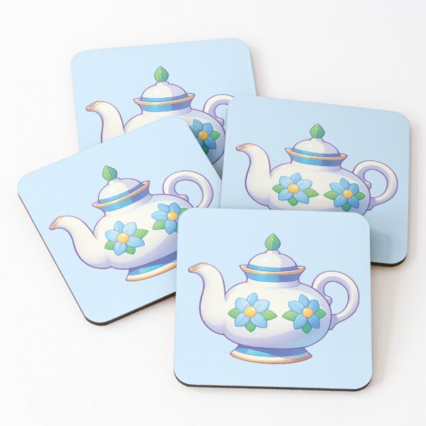 Item preview, Vintage Floral Teapot - Charming Retro Illustration designed and sold by Myndari.