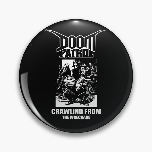Item preview, Doom Patrol - Crawing From The Wreckage designed and sold by Happy Dystopia Prints.