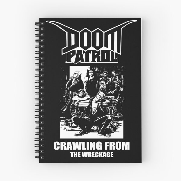 Item preview, Doom Patrol - Crawing From The Wreckage designed and sold by Happy Dystopia Prints.