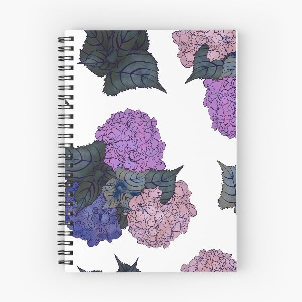 Item preview, Happy Hydrangeas Pink and Purple designed and sold by LaniKaiArtistry.