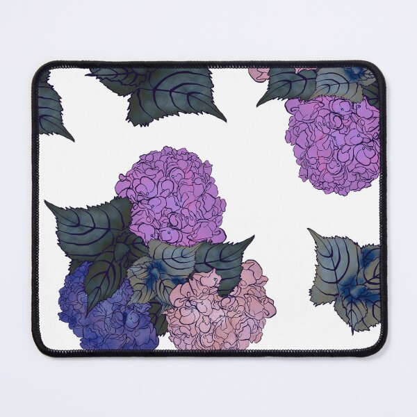 Item preview, Happy Hydrangeas Pink and Purple designed and sold by LaniKaiArtistry.