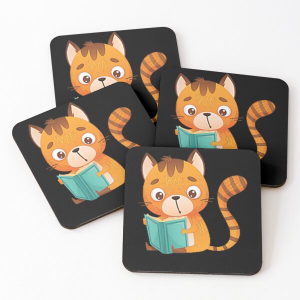 Item preview, Childrens Reading Books funny cat Reading book designed and sold by AddlPoolart.