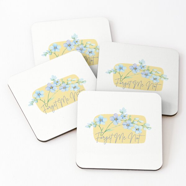 Artikelvorschau, Alaska State Vergissmeinnicht Blumen-T-Shirt Sticker entworfen und verkauft von ThinkNature!.