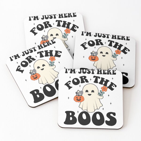 Item preview, im just here for the boos, funny boos designed and sold by khallidaart.