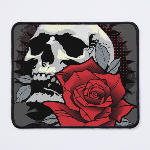 Item preview, Skull and Rose  designed and sold by Sima Sirus.
