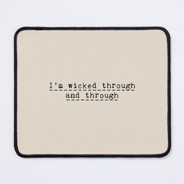 Item preview, Halloween Sentiments - I’m wicked through and through designed and sold by Lady Halloween.