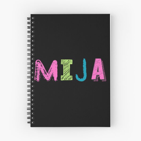 Item preview, MIJA designed and sold by Swooncake Press.