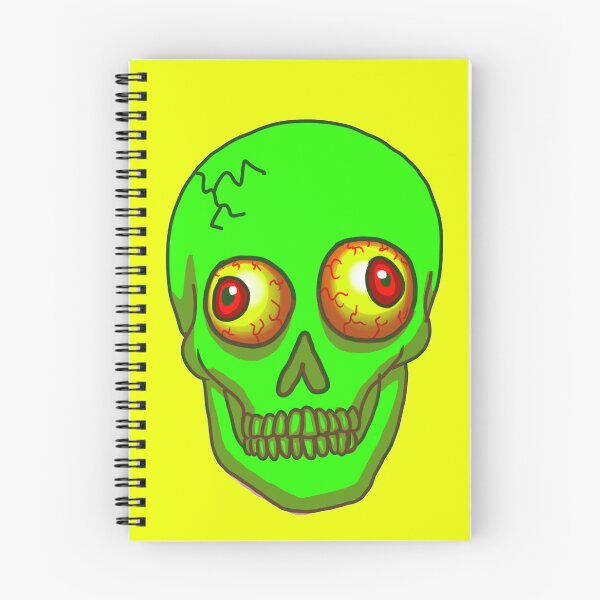 Item preview, Wacky Neon Green Skull  designed and sold by TeneseKeshi.