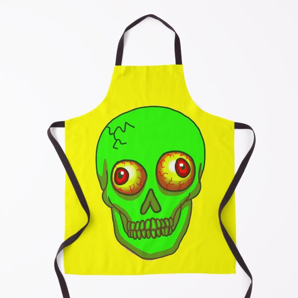 Item preview, Wacky Neon Green Skull designed and sold by TeneseKeshi.