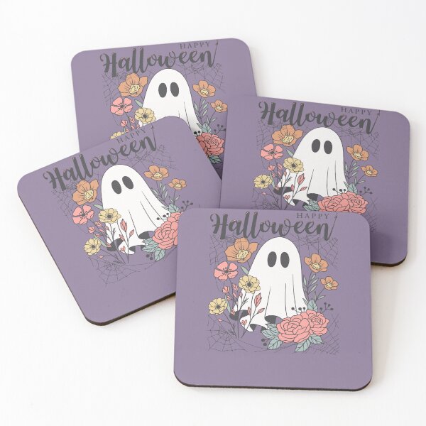 Item preview, Happy Halloween - Floral Ghost designed and sold by HomeFreewithMe.