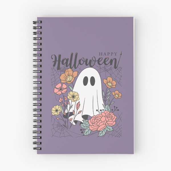 Item preview, Happy Halloween - Floral Ghost designed and sold by HomeFreewithMe.