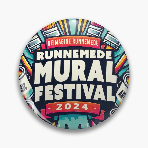 Item preview, Runnemede Mural Festival designed and sold by paintedwindow.