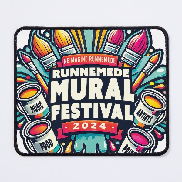 Item preview, Runnemede Mural Festival designed and sold by paintedwindow.