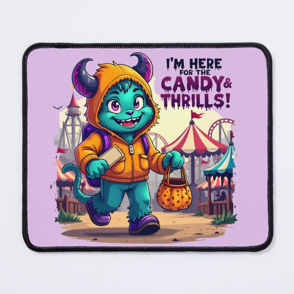Item preview, I’m Here for the Candy and the Thrills! designed and sold by  MAD's Recreation Studio.