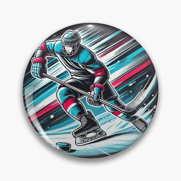Item preview, Johnny Gaudreau Dynamic Ice Hockey Action Design | Hockey Player Skating & Shooting designed and sold by DesignToWay.