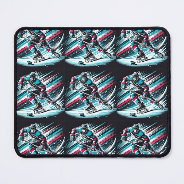 Item preview, Johnny Gaudreau Dynamic Ice Hockey Action Design | Hockey Player Skating & Shooting designed and sold by DesignToWay.