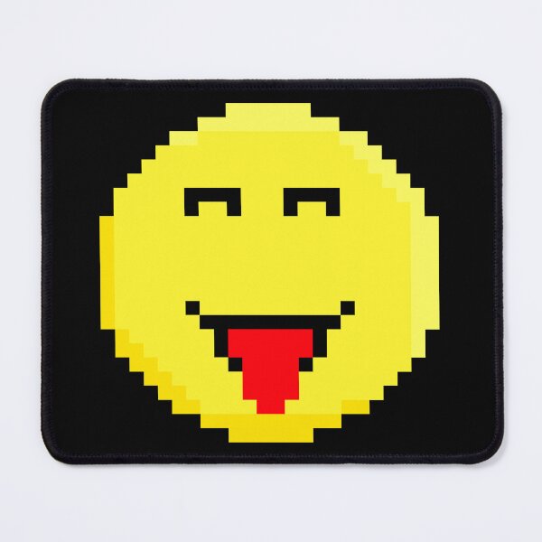 Item preview, Epic face pixel emoji meme pin sticker  designed and sold by CyberPunk2088.