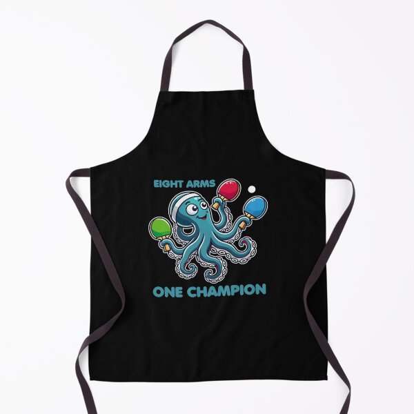 Item preview, Octopus Playing a Table Tennis - Eight Arms One Champion designed and sold by MaateoDesign.