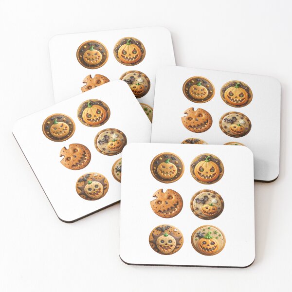 Item preview, Six Halloween Cookies designed and sold by PatternBestFan.