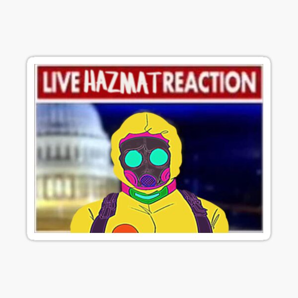 Artikel-Vorschau von Live-Haz-Reaktion, designt und verkauft von milkichip.