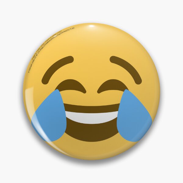 Item preview, Face with Tears of Joy Emoji designed and sold by VeryRandomShop.