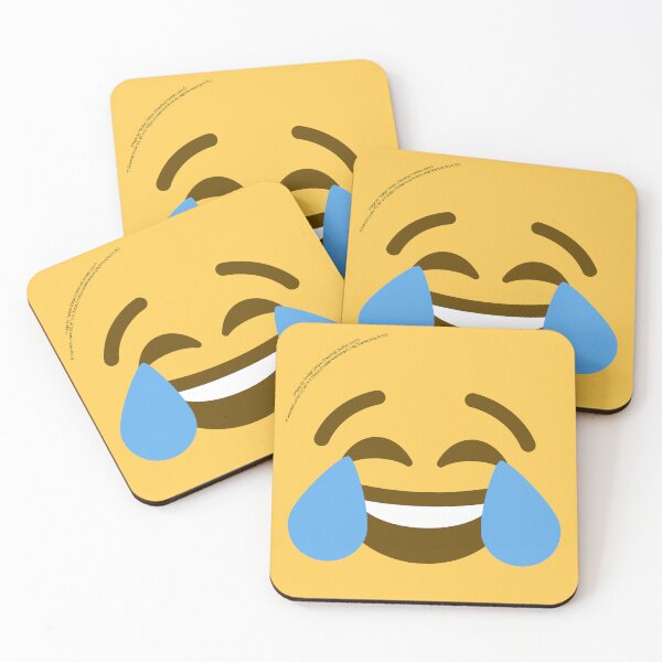 Item preview, Face with Tears of Joy Emoji designed and sold by VeryRandomShop.