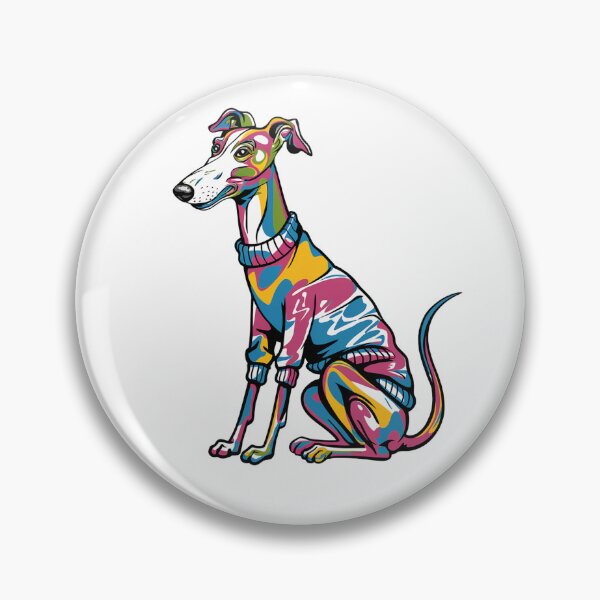 Item preview, Cool Funny Greyhound Dog Wearing Sweater Graffiti designed and sold by Nature's Fancy.
