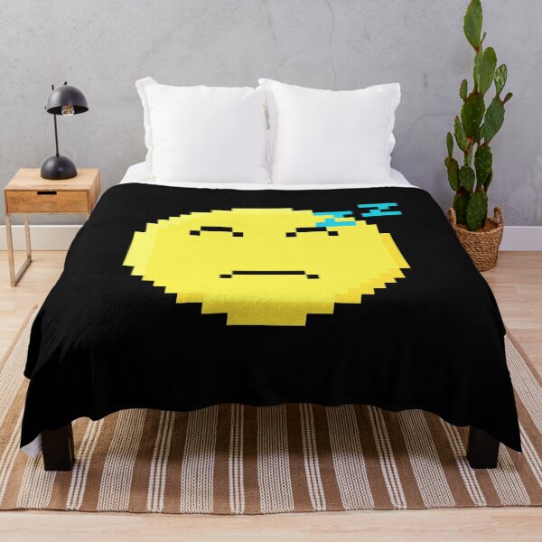 Item preview, Epic face pixel emoji meme pin sticker designed and sold by CyberPunk2088.