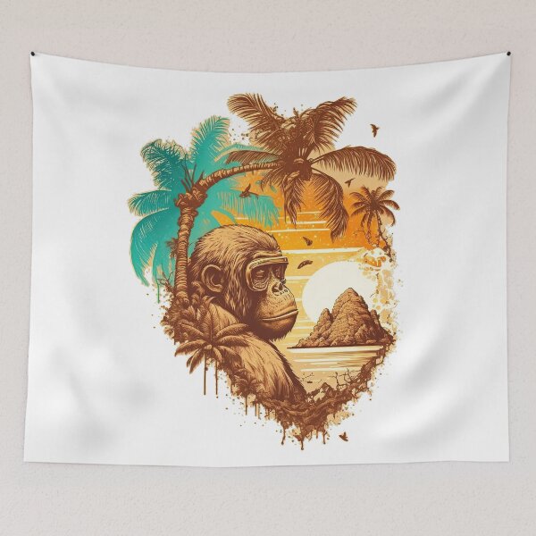 Item preview, Island Life: Chimpanzee Adventures designed and sold by WildlifeSafari.