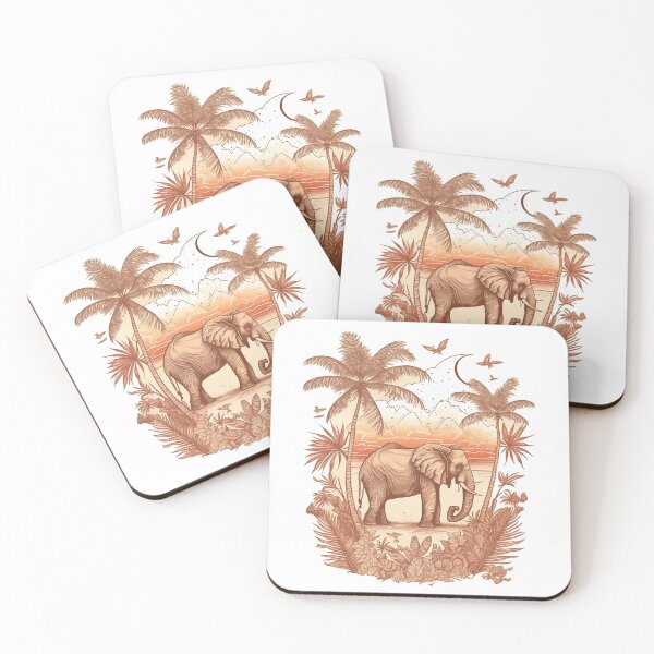 Item preview, Tropical Elephant Paradise designed and sold by WildlifeSafari.