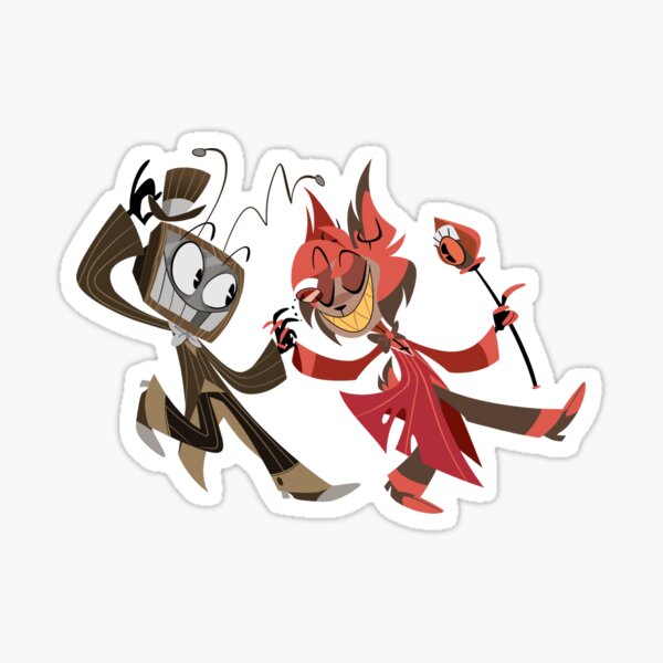Item preview, Cartoon Vox & Alastor designed and sold by -RotaS-.
