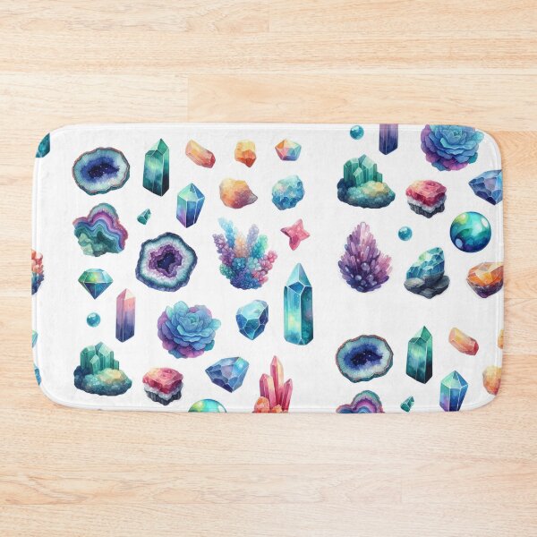 Item preview, Mystical Crystal & Geode Stickers | Rainbow Gemstone Collection for Crystal Enthusiasts designed and sold by FlowerMyLove.