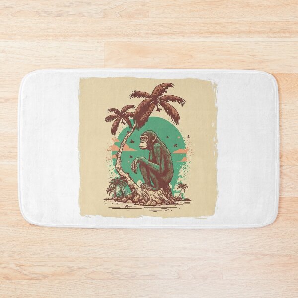 Item preview, Charming Chimp on a Tropical Escape designed and sold by WildlifeSafari.
