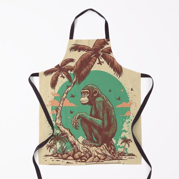 Item preview, Charming Chimp on a Tropical Escape designed and sold by WildlifeSafari.