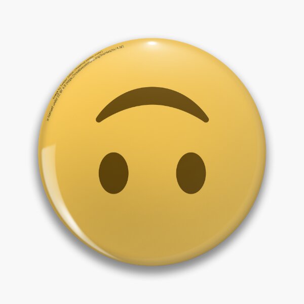 Item preview, Upside-Down Face Emoji designed and sold by VeryRandomShop.