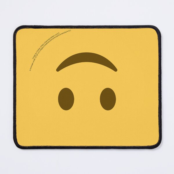 Item preview, Upside-Down Face Emoji designed and sold by VeryRandomShop.