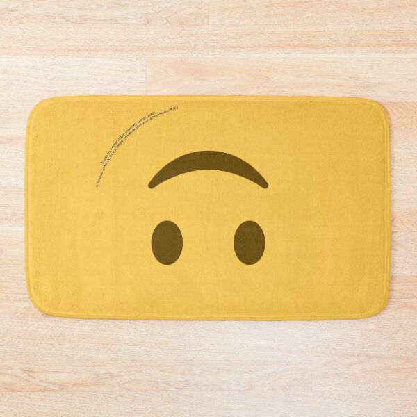 Item preview, Upside-Down Face Emoji designed and sold by VeryRandomShop.