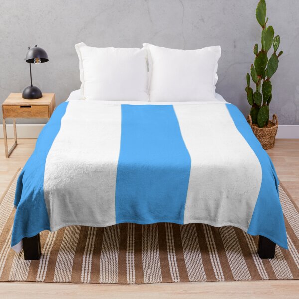 Item preview, Blue White Stripes / Blue White Pin Stripes designed and sold by Victoria Rose.