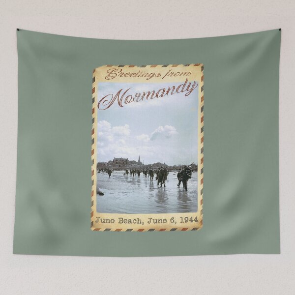 Item preview, Greetings From Normandy - Juno Beach designed and sold by 300Spikes.