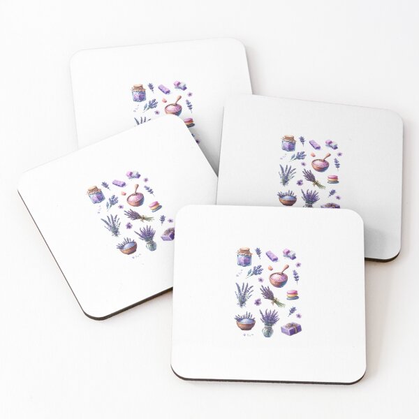 Item preview, Lavender and Spa Essentials Sticker Set designed and sold by FlowerMyLove.