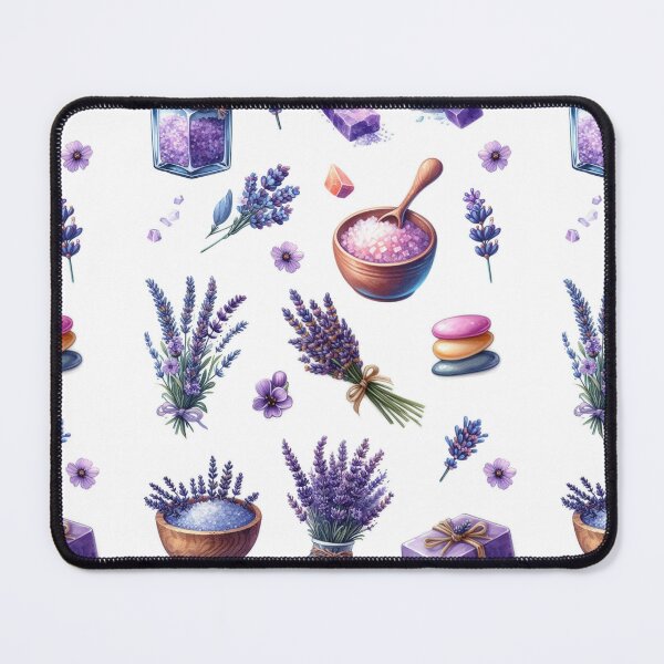 Item preview, Lavender and Spa Essentials Sticker Set designed and sold by FlowerMyLove.